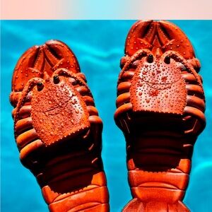 Lobster-Themed Men's Loafers